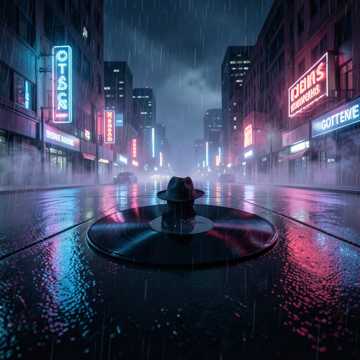 Dark Hip Hop Track — AI-generated cover art