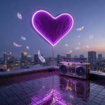 Romantic Hip Hop Track — AI-generated cover art
