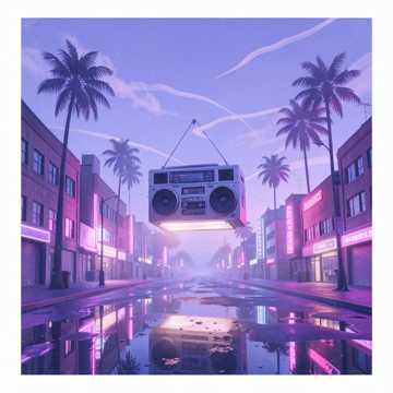 Dreamy Hip Hop Track — AI-generated cover art