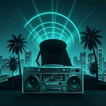 Dark Hip Hop Track — AI-generated cover art
