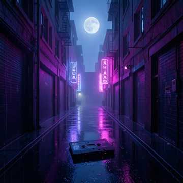 Dark Pop Track — AI-generated cover art
