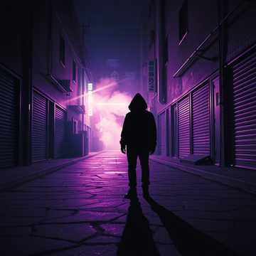 Dark Hip Hop Track — AI-generated cover art