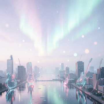 Energetic Pop Track — AI-generated cover art