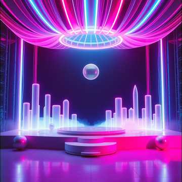 Energetic Pop Track — AI-generated cover art